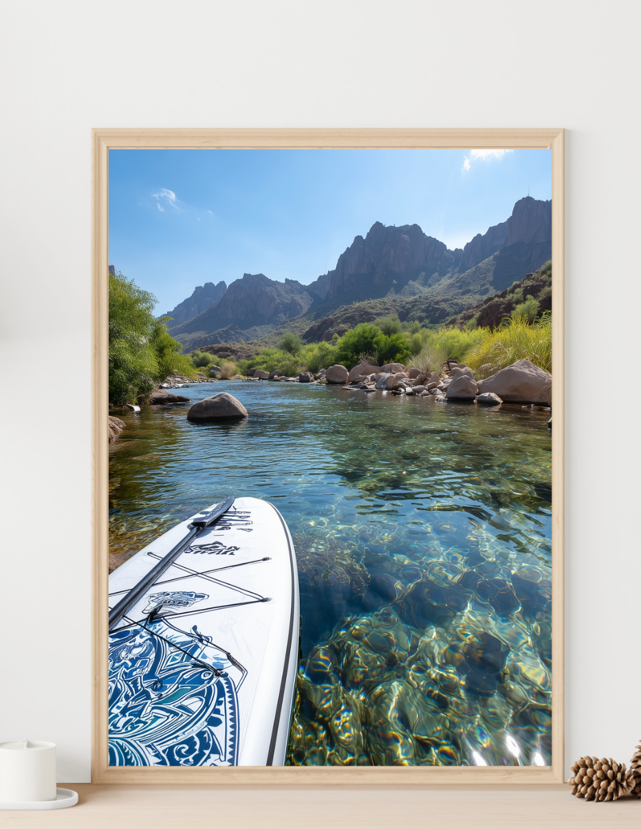 Arizona Paddleboard Adventure – High-Resolution Digital Download - HighAZCreations